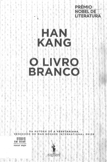 “O livro branco”, de Han Kang